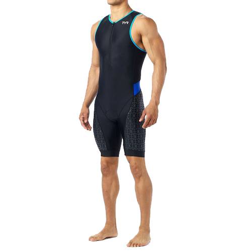 Костюм TYR MEN'S COMPETITOR PADDED FRONT ZIP TRI SUIT