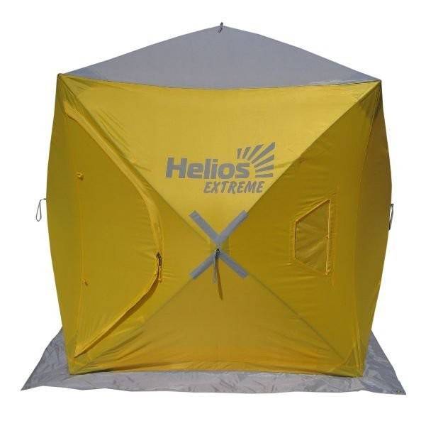 Палатка для зимней рыбалки Helios Куб Extreme 1,5x1,5