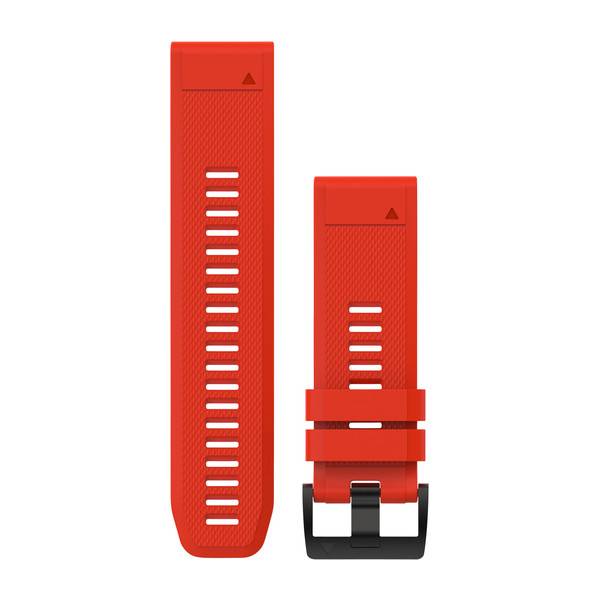 Ремешок сменный QuickFit 26 мм (силикон) красный 