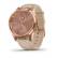 vivomove Luxe розовое золото PVD 18K со светло-песочным ремешком из итальянской кожи 