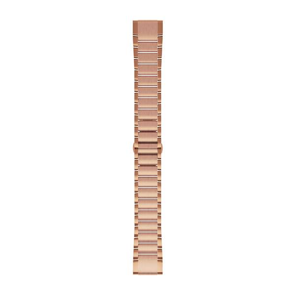 Ремешок сменный QuickFit 20 мм (стальной) розовое золото 